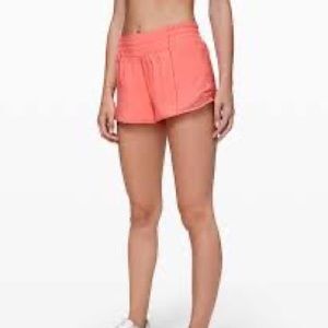 coral lululemon hotty hot